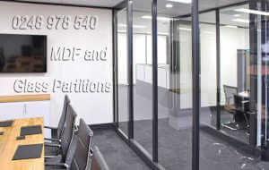Perth office partition supply company.
